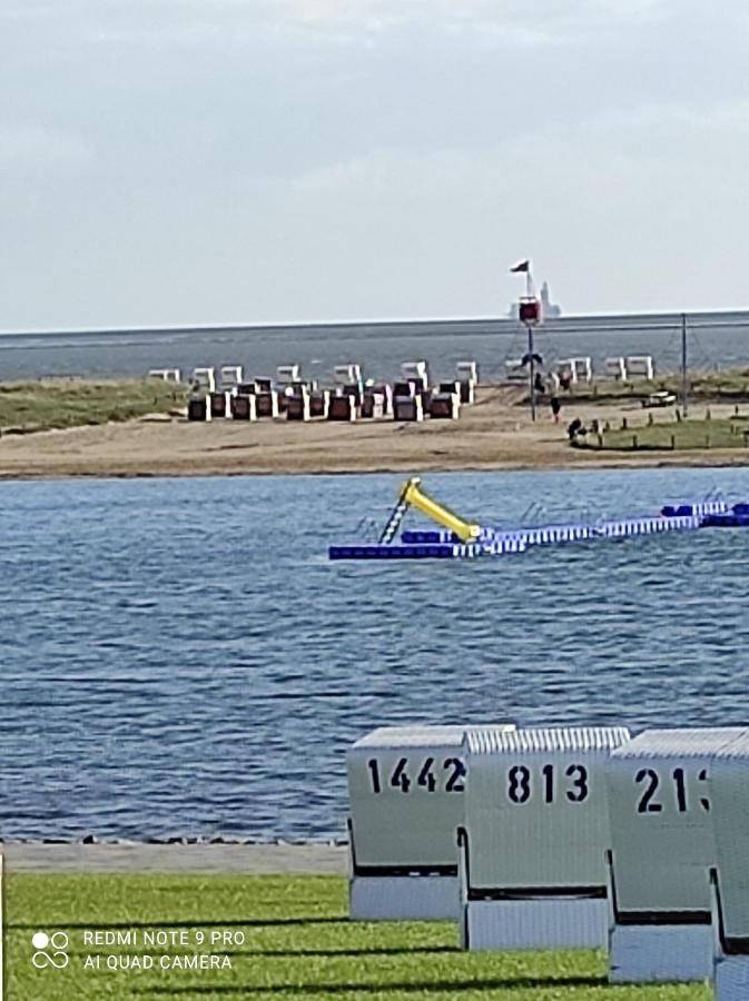 1-Raum-Apartment Seagull Seemoewe Büsum Eksteriør bilde